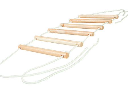 6-rung rope ladder